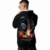 Pink Floyd Shirt – Artemis Ii Dark Side Of The Moon Space Mission 2026 Hoodie Back - OtherBrick