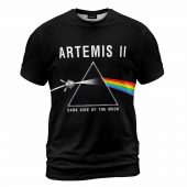 Pink Floyd Shirt – Artemis Ii Dark Side Of The Moon Space Mission 2026 Shirt Front - OtherBrick