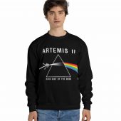 Pink Floyd Shirt – Artemis Ii Dark Side Of The Moon Space Mission 2026 Sweater Front - OtherBrick