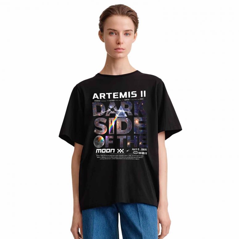 Pink Floyd Shirt - Artemis II Dark Side of the Moon Wiseman Glover Hansen Koch Pink Floyd Shirt - Artemis II Dark Side of the Moon Wiseman Glover Hansen Koch