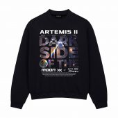 Pink Floyd Shirt – Artemis Ii Dark Side Of The Moon Wiseman Glover Hansen Koch Front Sweatshirt Black - OtherBrick