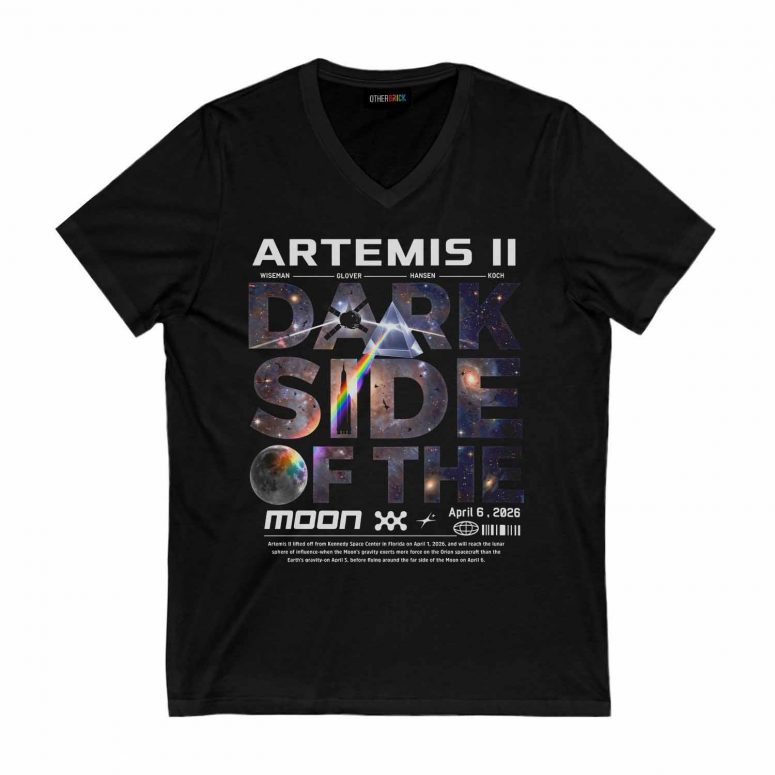 Pink Floyd Shirt - Artemis II Dark Side of the Moon Wiseman Glover Hansen Koch Pink Floyd Shirt - Artemis II Dark Side of the Moon Wiseman Glover Hansen Koch