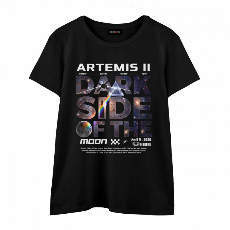 Pink Floyd Shirt - Artemis II Dark Side of the Moon Wiseman Glover Hansen Koch Pink Floyd Shirt - Artemis II Dark Side of the Moon Wiseman Glover Hansen Koch