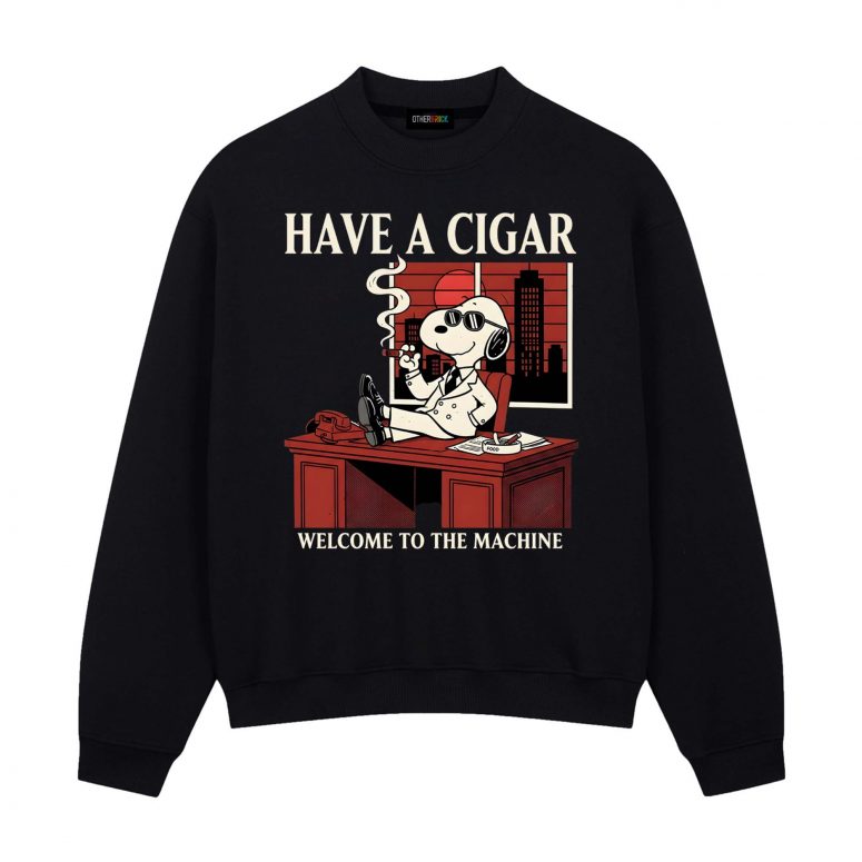 Snoopy Have A Cigar Welcome To The Machine Pink Floyd Shirt