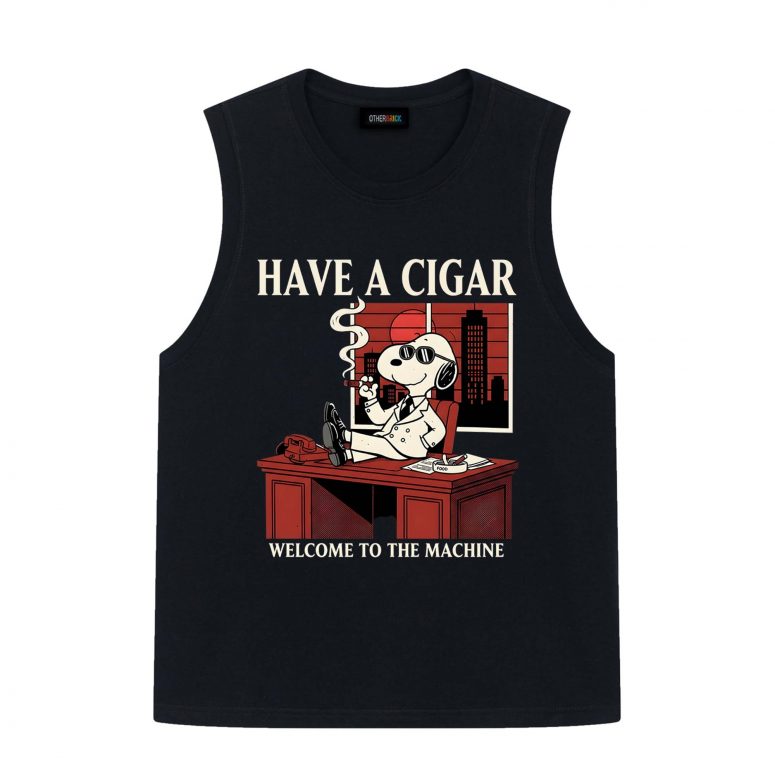Snoopy Have A Cigar Welcome To The Machine Pink Floyd Shirt