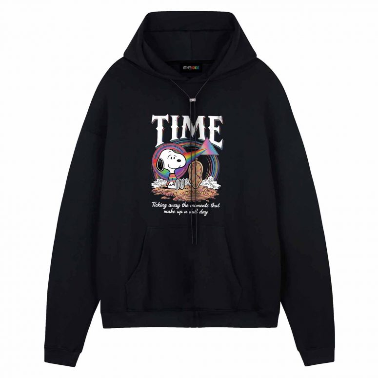 Snoopy Time Ticking Away The Moments That Make Up A Dull Day Pink Floyd Shirt