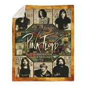 Thank You For The Memories Album Collage Pink Floyd Velveteen Plush Blanket - OtherBrick