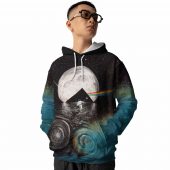 The Endless River X Dsotm X Pulse Pink Floyd Hoodie Front - OtherBrick