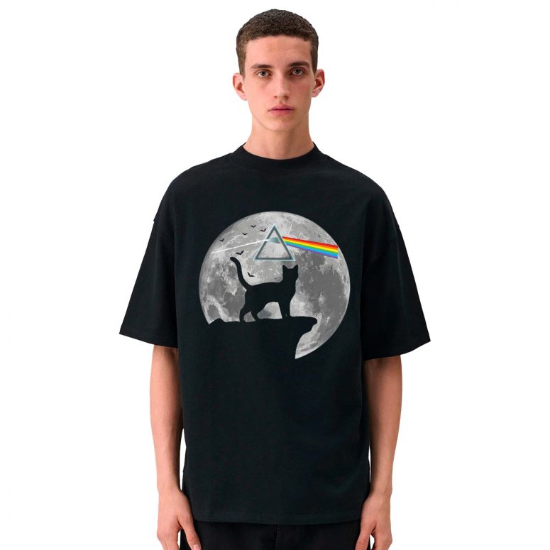 The Shadow Cat Dark Side Of The Moon Pink Floyd Shirt The Shadow Cat Dark Side Of The Moon Pink Floyd Shirt