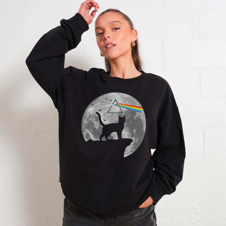 The Shadow Cat Dark Side Of The Moon Pink Floyd Shirt The Shadow Cat Dark Side Of The Moon Pink Floyd Shirt