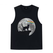 The Shadow Cat Dark Side Of The Moon Front Tank Black - OtherBrick