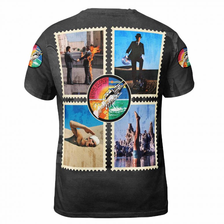 Pink Floyd Shirt - How I Wish You Were Here Stamp Collection Pink Floyd Shirt - How I Wish You Were Here Stamp Collection