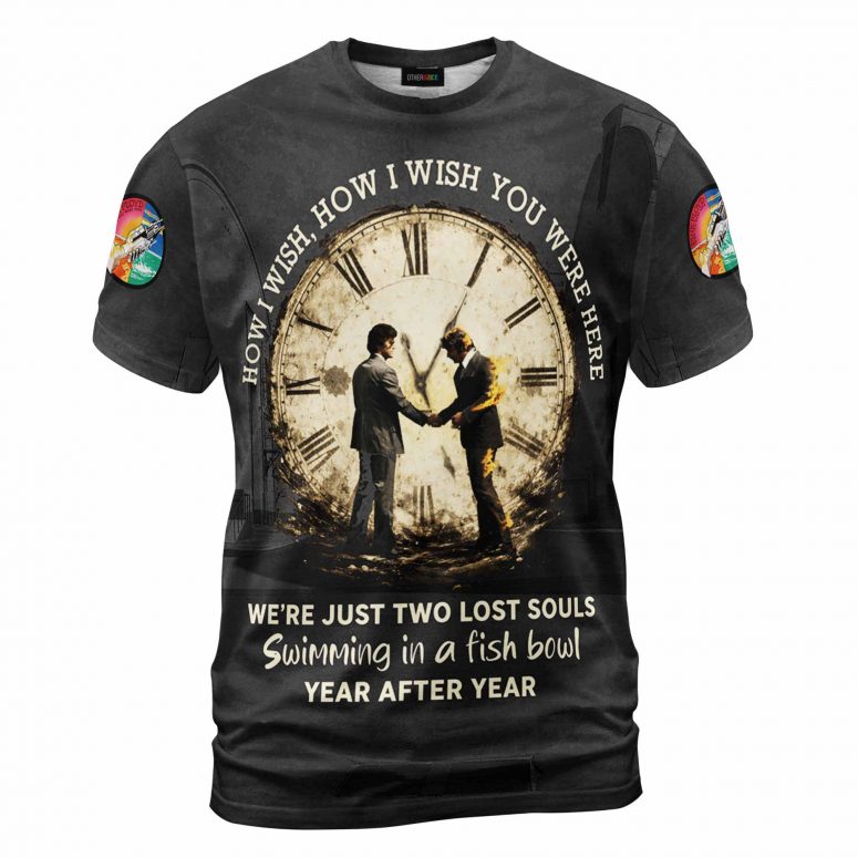 Pink Floyd Shirt - How I Wish You Were Here Stamp Collection Pink Floyd Shirt - How I Wish You Were Here Stamp Collection