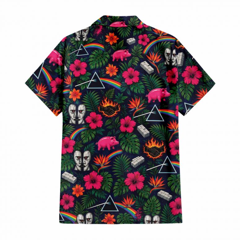 Pink Floyd Hawaiian Shirt - Aloha 2026 DSOTM WYWH The Wall