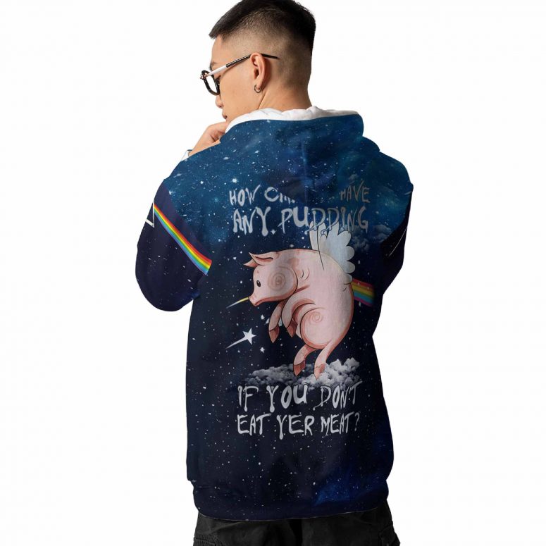 Pink Floyd Shirt - How Can You Have Any Pudding If You Dont Eat Yer Meat Flower Pink Floyd Shirt - How Can You Have Any Pudding If You Dont Eat Yer Meat Flower