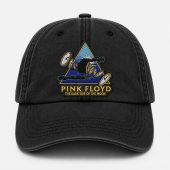Pink Floyd Dad Cap Embroidered Hat -Time Dark Side Of The Moon