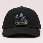 Pink Floyd Dad Cap Embroidered Hat -Time Dark Side Of The Moon Pink Floyd Dad Cap Embroidered Hat -Time Dark Side Of The Moon