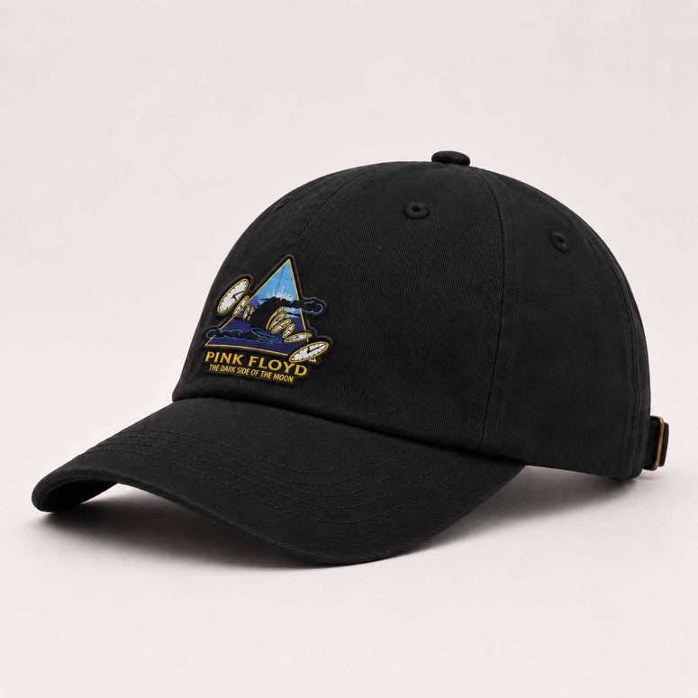 Pink Floyd Dad Cap Embroidered Hat -Time Dark Side Of The Moon Pink Floyd Dad Cap Embroidered Hat -Time Dark Side Of The Moon