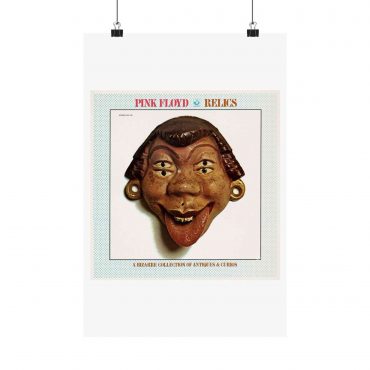 Pink Floyd Poster - Pink Floyd A Bizarre Collection The Relics Mask 1971