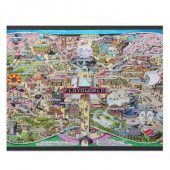 Pink Floyd Puzzle Floydworld Amusement Parks Pink Floyd Album Collage Fulll - OtherBrick