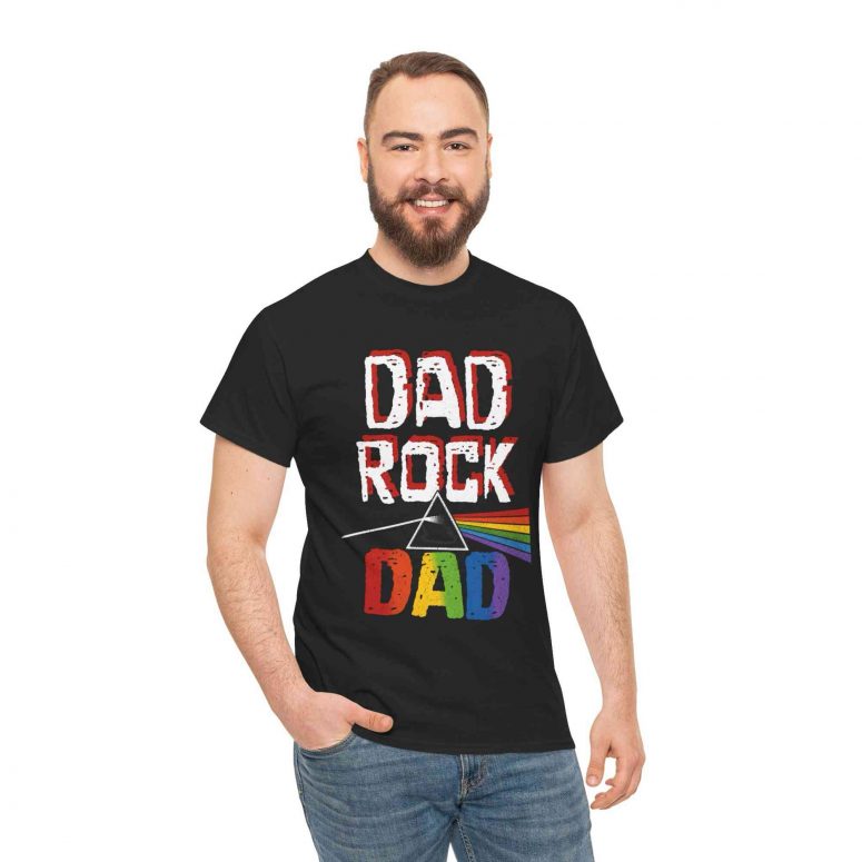 Pink Floyd Shirt - Dad Rock Dad Dark Side Of The Moon