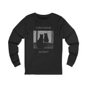 Pink Floyd Shirt Is There Any Body Out There Funny Witchy Cat Long - OtherBrick