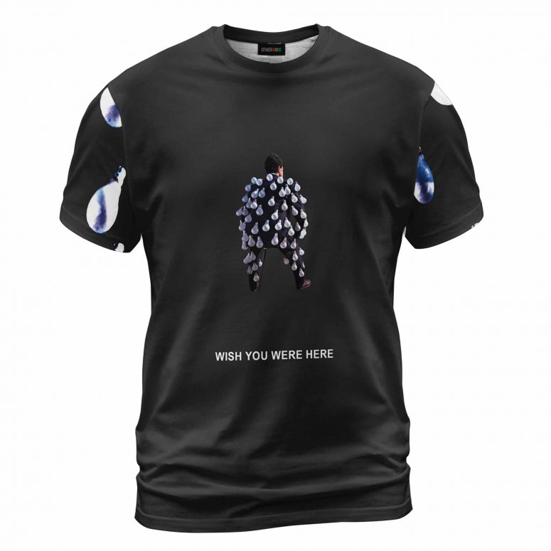 Pink Floyd Shirt - Man Lightbulbs Wish You Were Here Pink Floyd Shirt - Man Lightbulbs Wish You Were Here