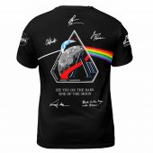 Pink Floyd Shirt - Artemis II Dark Side Of The Moon Astronauts Signed
