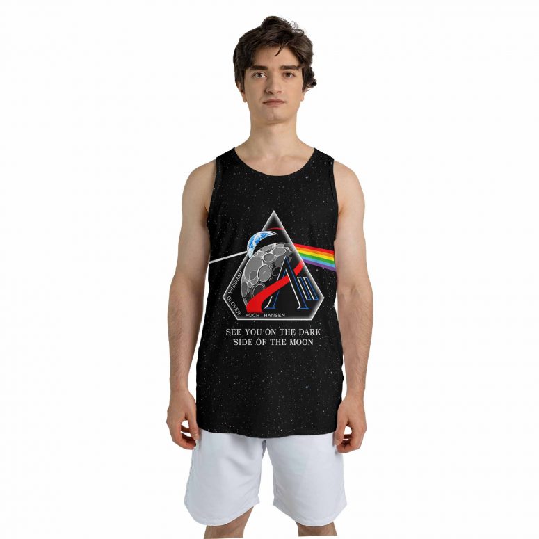 Pink Floyd Shirt - Artemis II See You On The Dark Side Of The Moon Crew Space