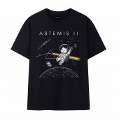 Pink Floyd Shirt - Funny Cat Astronaut Artemis 2 Dark Side Of The Moon