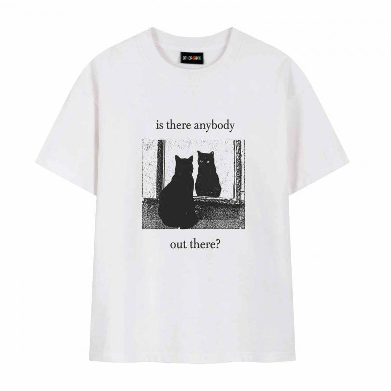 Pink Floyd Shirt - Is There Any Body Out There Funny Witchy Cat