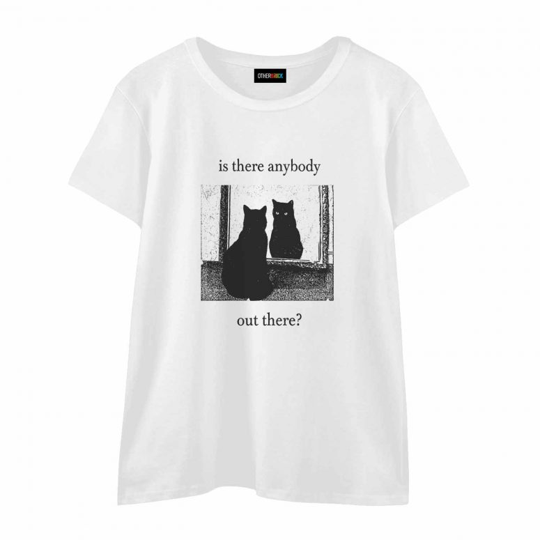 Pink Floyd Shirt - Is There Any Body Out There Funny Witchy Cat