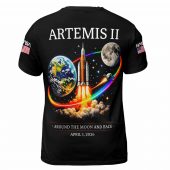 Pink Floyd Shirt - NASA Artemis II Dark Side Of The Moon 1st April 2026 Pink Floyd Shirt - NASA Artemis II Dark Side Of The Moon 1st April 2026