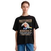 Retired And Rebuilt Internal Front Shirt Woman Black - OtherBrick