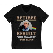 Retired And Rebuilt Internal Front Vneck Black - OtherBrick
