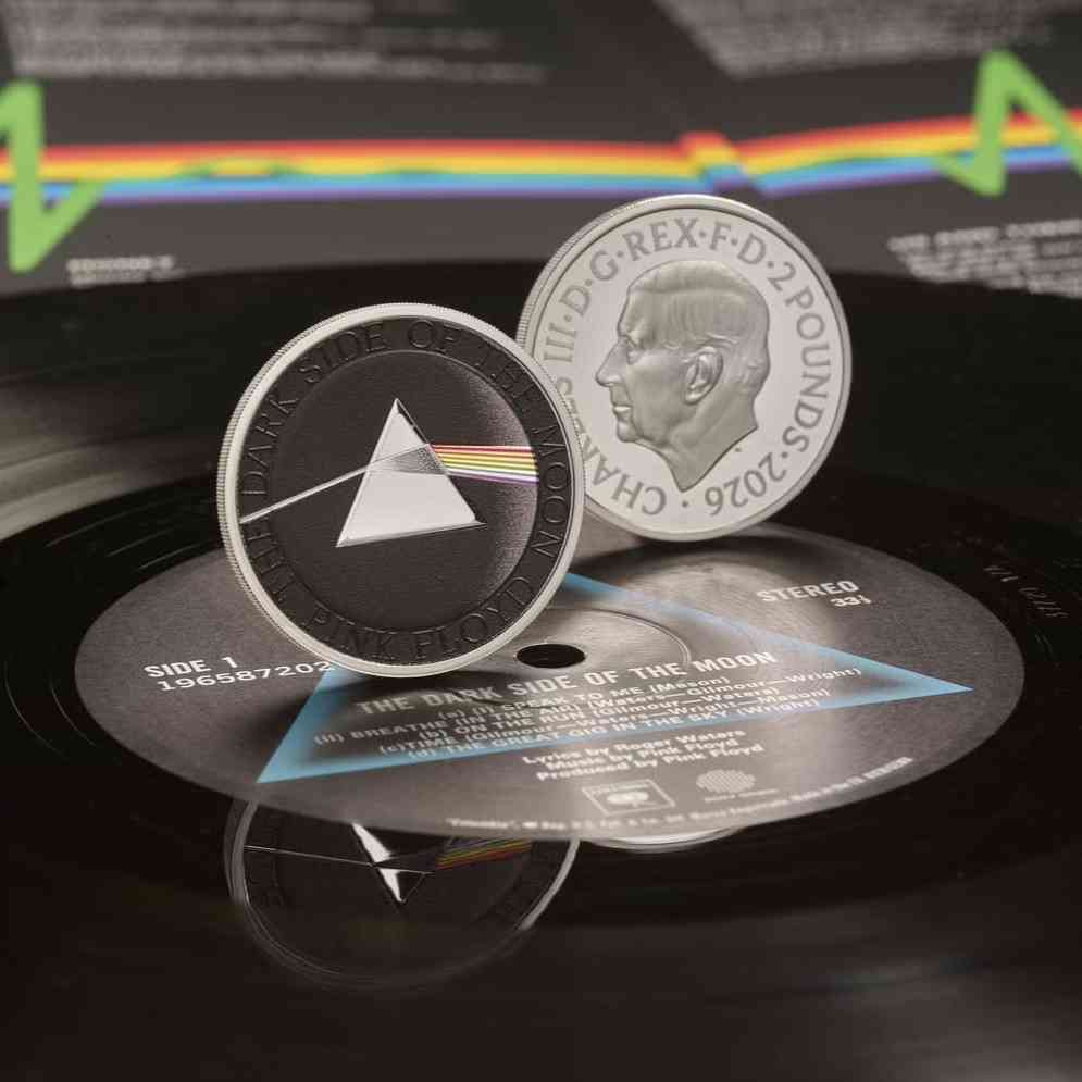 Royal Mint Launches Rainbow Prism Coins Celebrating Pink Floyd - OtherBrick