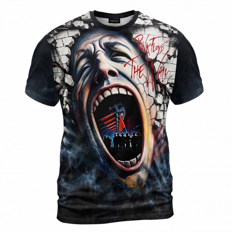 Pink Floyd Shirt - The Wall 47th Anniversary 3D Effects All In All It Just Another Brick In The Wall
