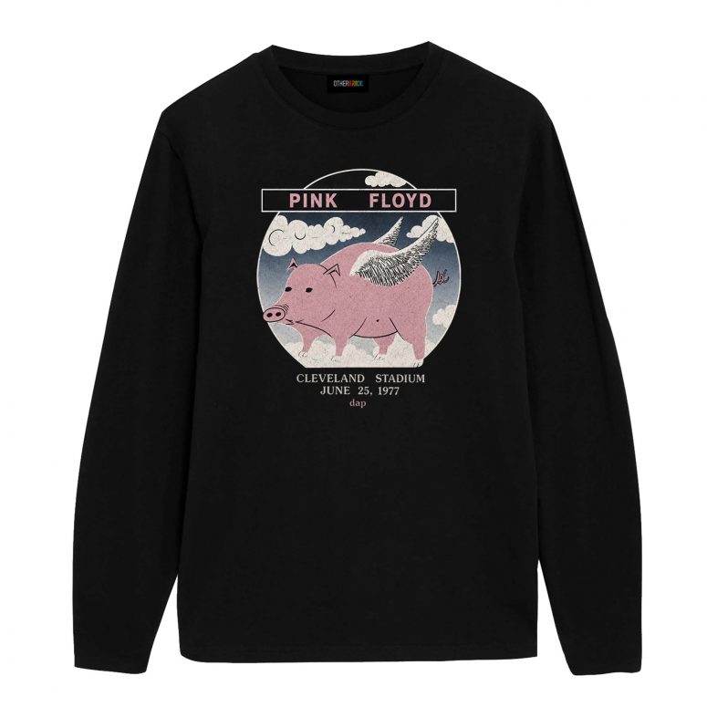 Pink Floyd Shirt - Animals Tour 1977 Cleveland Stadium June 25