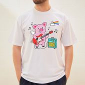 Pink Floyd Shirt - Crayon Another Pig In he Band