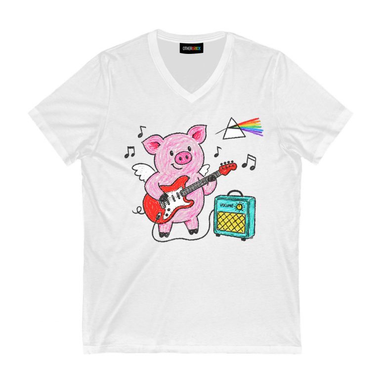 Pink Floyd Shirt - Crayon Another Pig In he Band