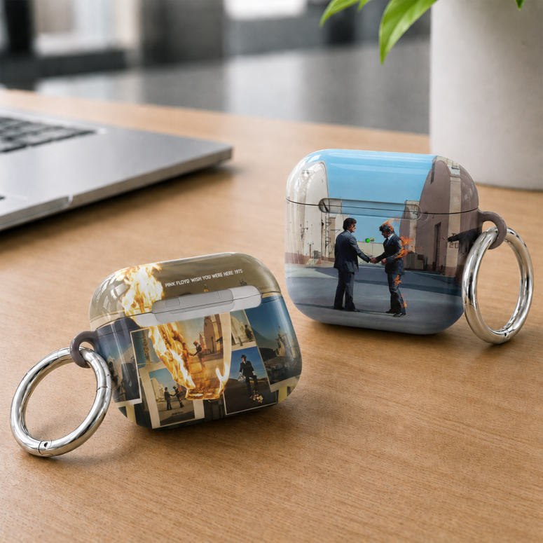Pink Floyd AirPods Case – Wish You Were Here Burning Fire