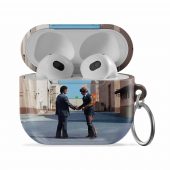 Pink Floyd Airpods Case – Wish You Were Here Burning Fire Ap Front Open - OtherBrick