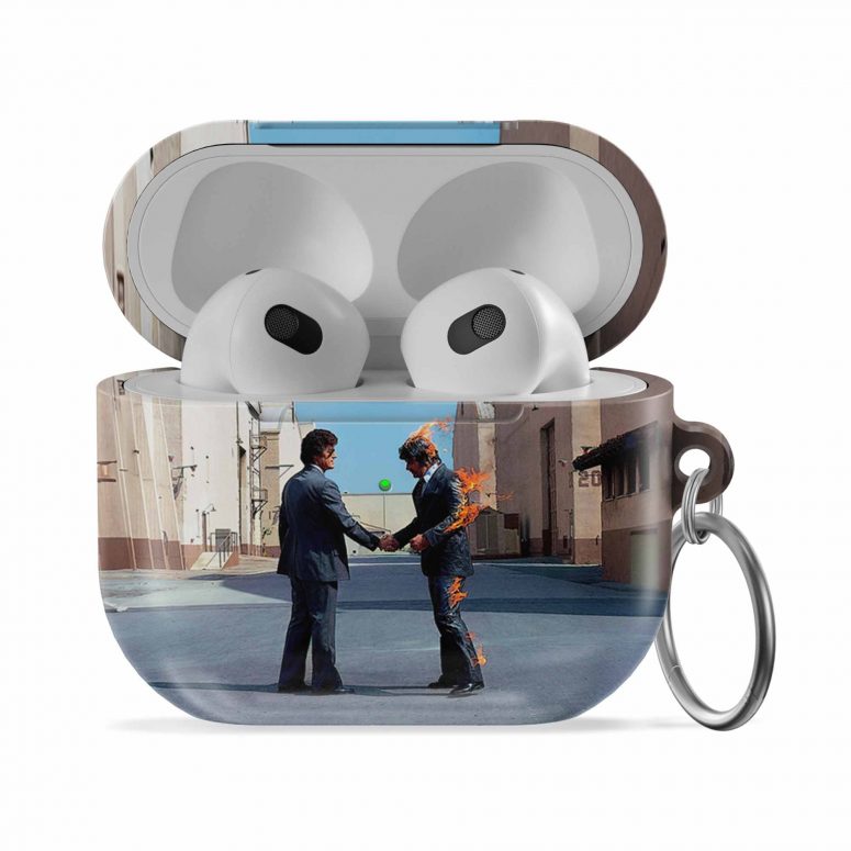 Pink Floyd AirPods Case – Wish You Were Here Burning Fire