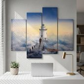 Pink Floyd Canvas - Endless River Lighthouse