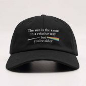 Pink Floyd Dad Cap Embroidered Hat The Sun Is The Same In A Relative Way Front - OtherBrick