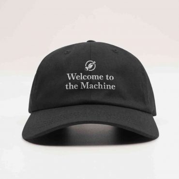 Pink Floyd Dad Cap Embroidered Hat - Welcome To The Machine