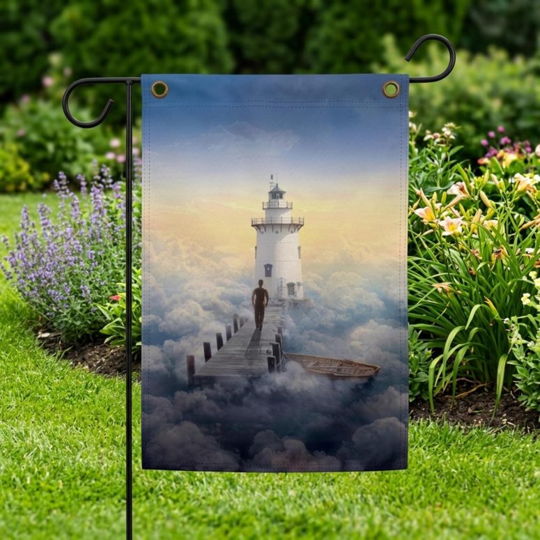 Pink Floyd Flag - Endless River Lighthouse