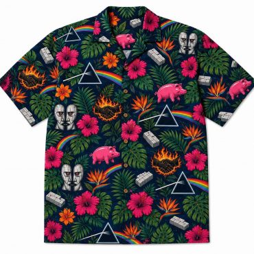 Pink Floyd Hawaiian Shirt - Aloha 2026 DSOTM WYWH The Wall