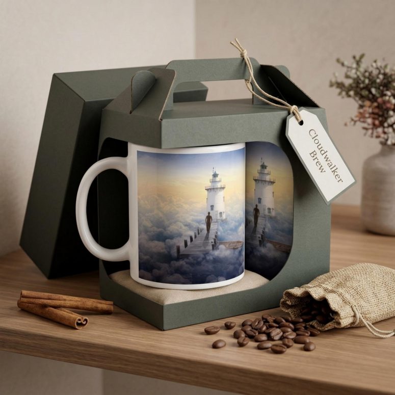 Pink Floyd Mug - Endless River Lighthouse