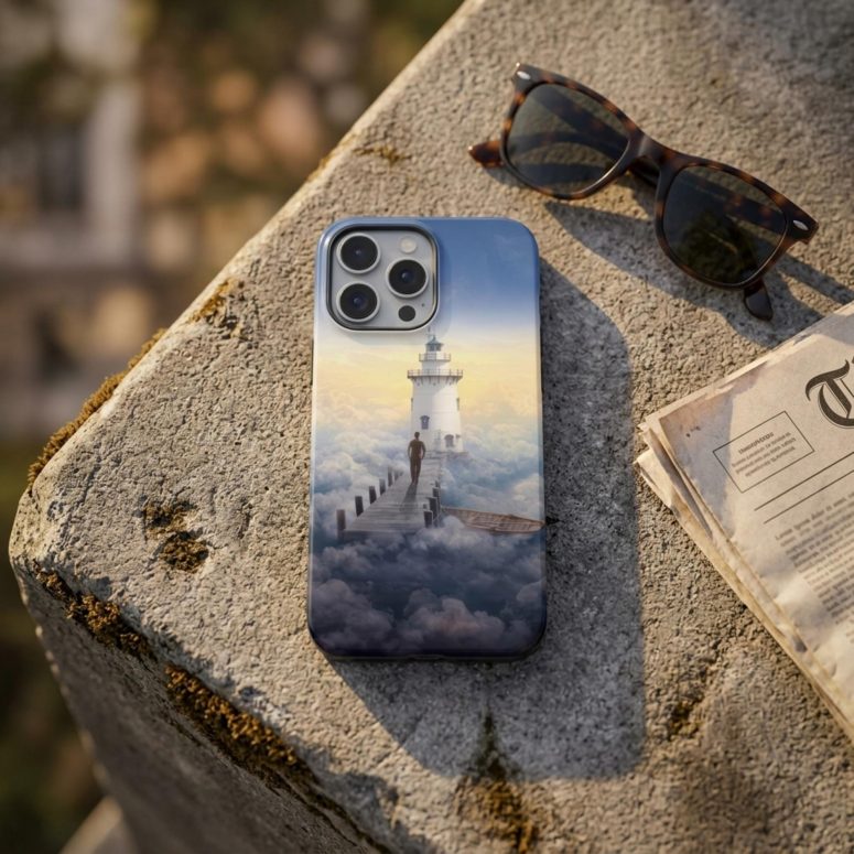 Pink Floyd Phone Case - Endless River Lighthouse Pink Floyd Phone Case - Endless River Lighthouse